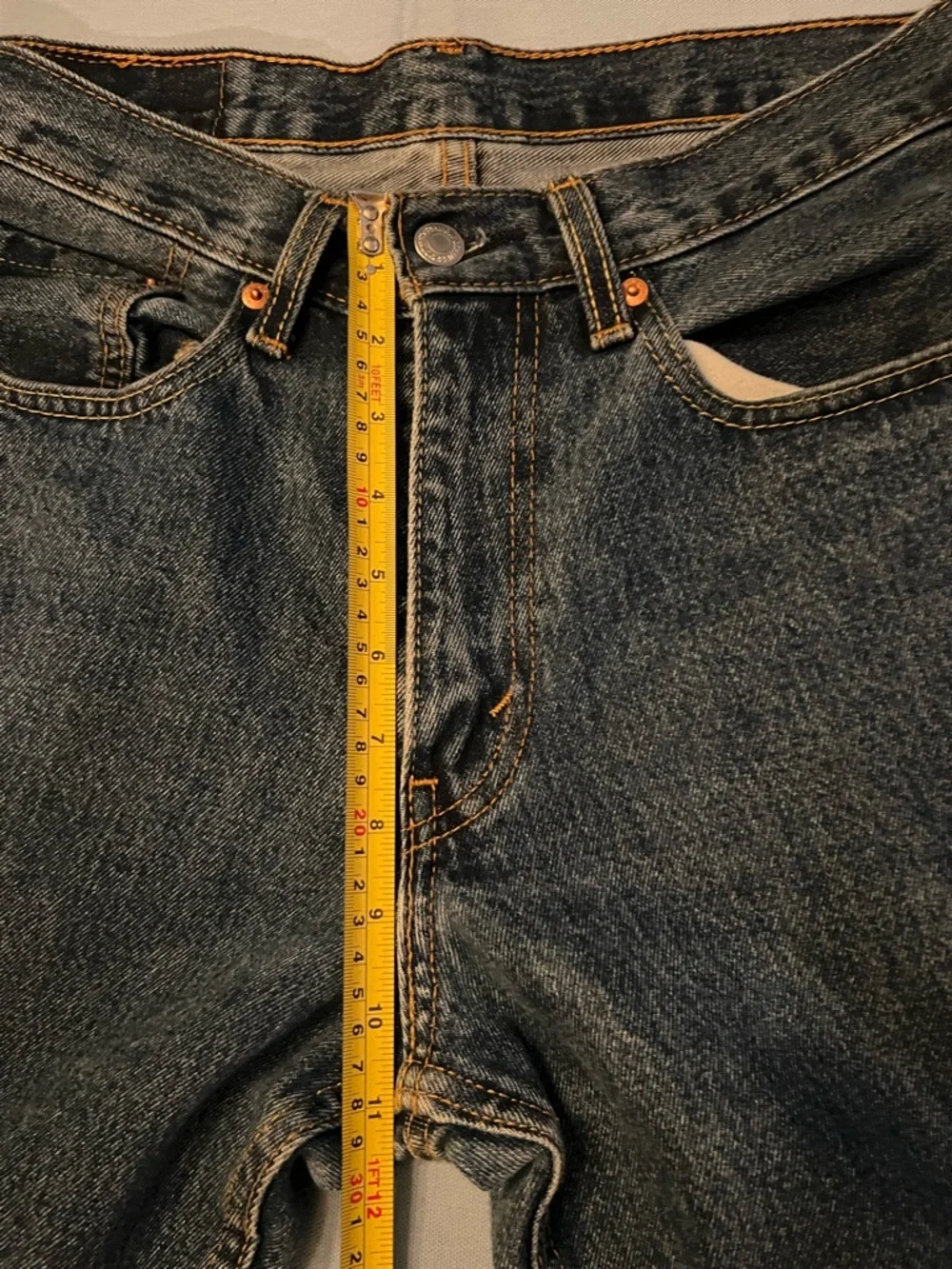 VTG‎ Levis 550 Jeans Mens 31X32 Blue Relaxed Fit Tapered Leg 90s Y2K